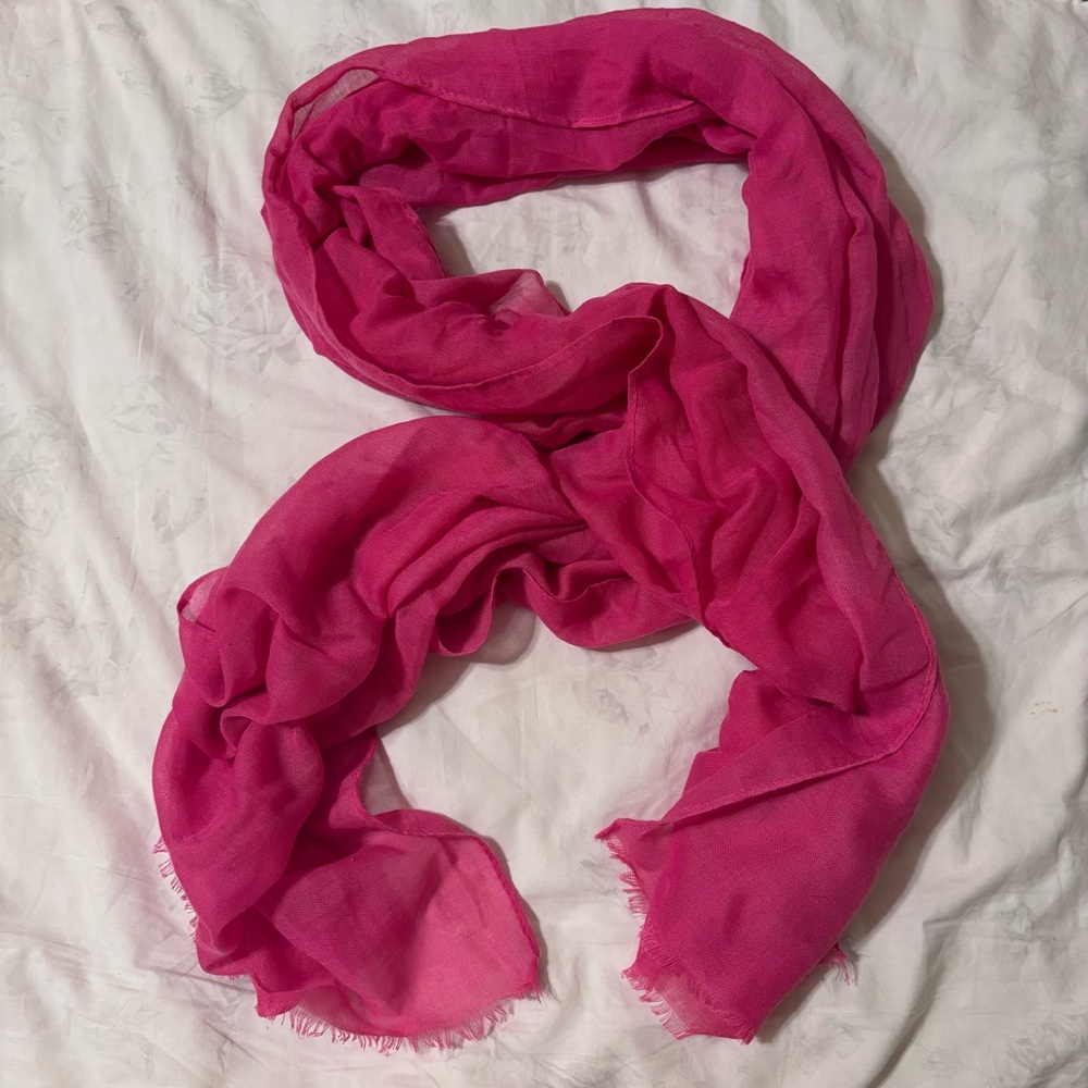 Elegant Pink Scarf